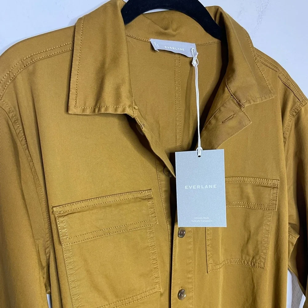 Everlane Mustard Jumpsuit